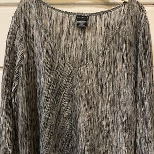 Citiknits long sleeve blouse- 100% polyester
